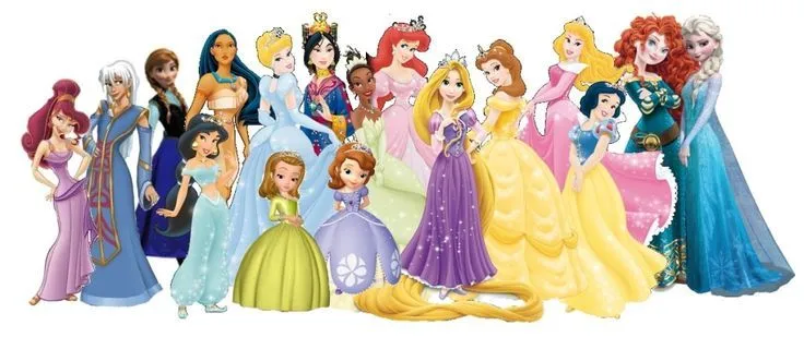 princesas-1024x431.jpg (1024×431) | Festas | Pinterest | Disney ...