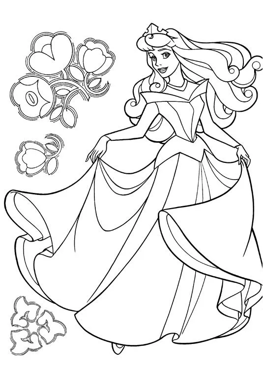 Princesas | Abc dos Desenhos para Colorir