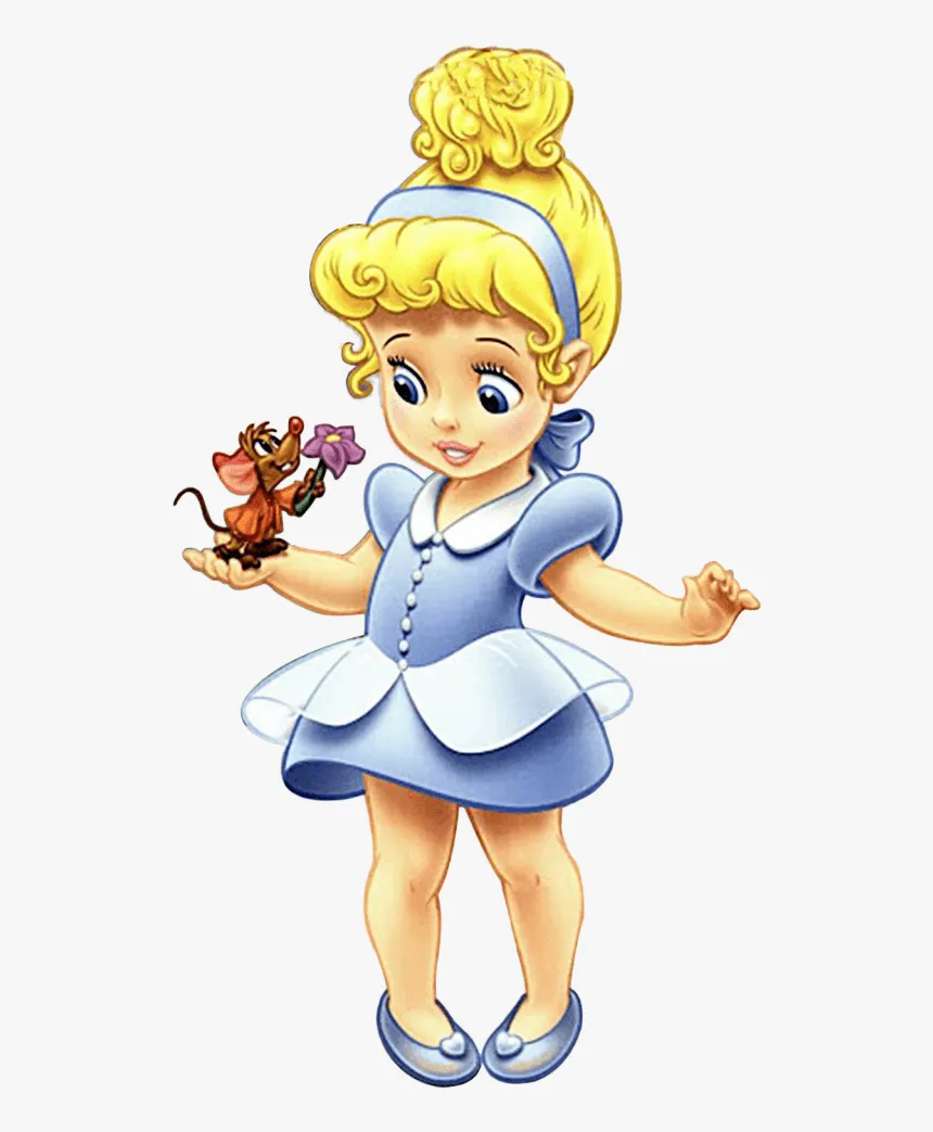 Princesas Cenicienta Bebe Disney, HD Png Download , Transparent Png Image -  PNGitem