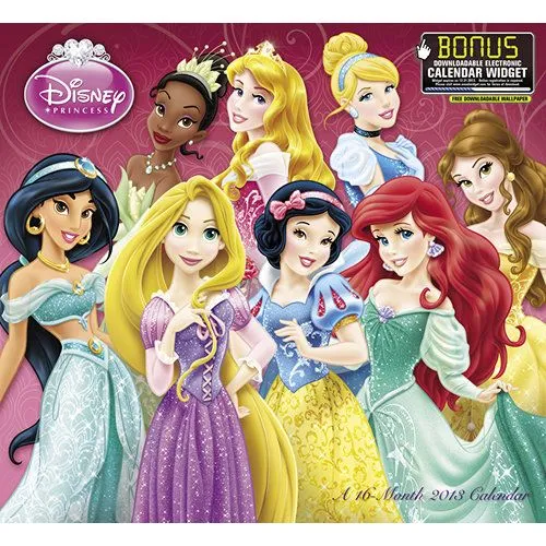 Princesas Disney: Calendario: Princesas Disney 2013 (Disney ...