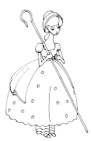 Dibujos para colorear de las chicas de "Toy Story" | Dibujosdisney ...