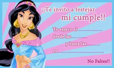 Princesas Disney - Fiestas infantiles