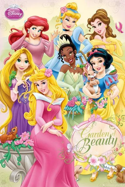 PRINCESAS DISNEY - garden pósters / láminas - Compra en EuroPosters