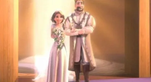 Princesas Disney: Imagen oficial de Rapunzel vestida de novia