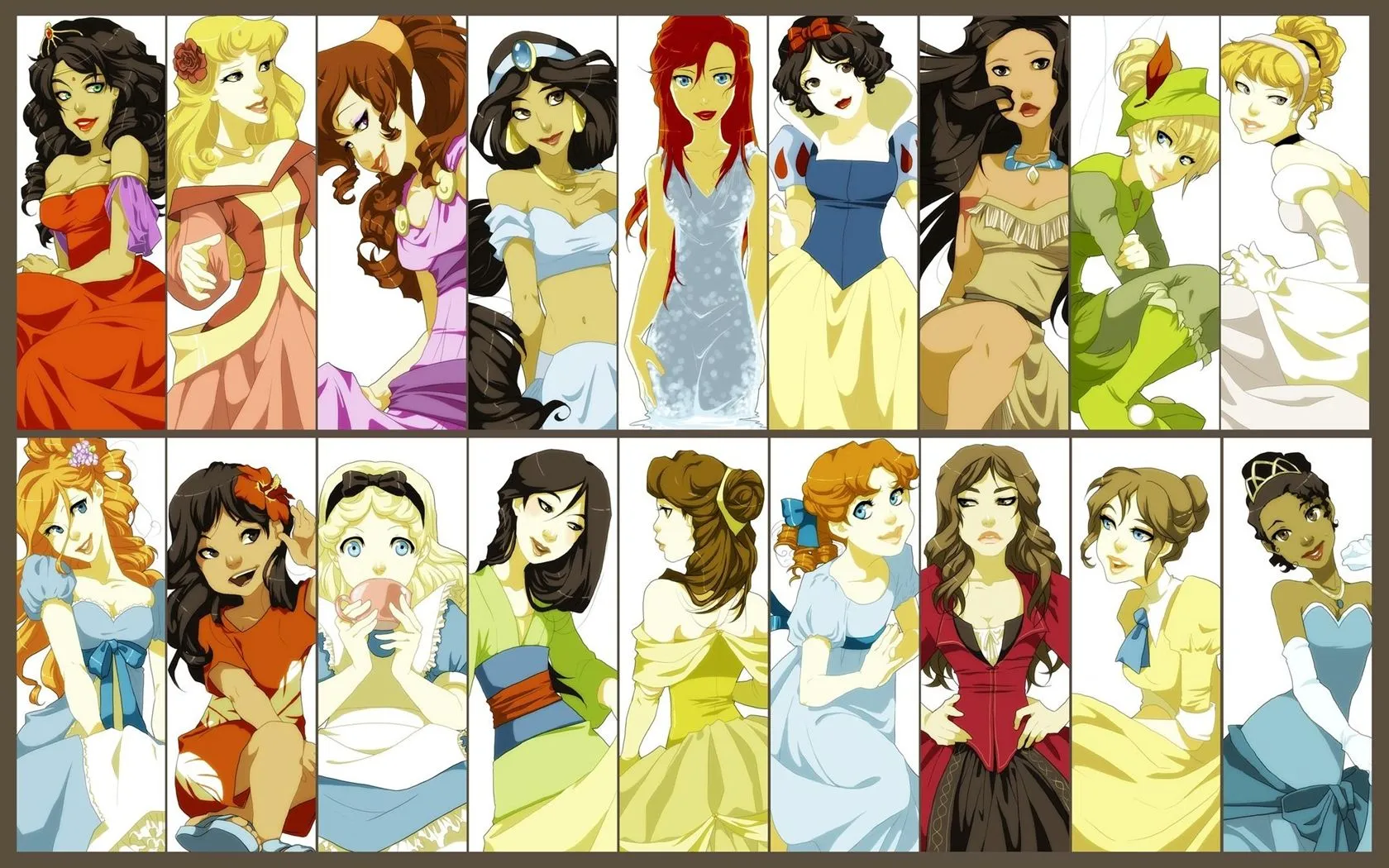 Todas las princesas de Disney - Imagui