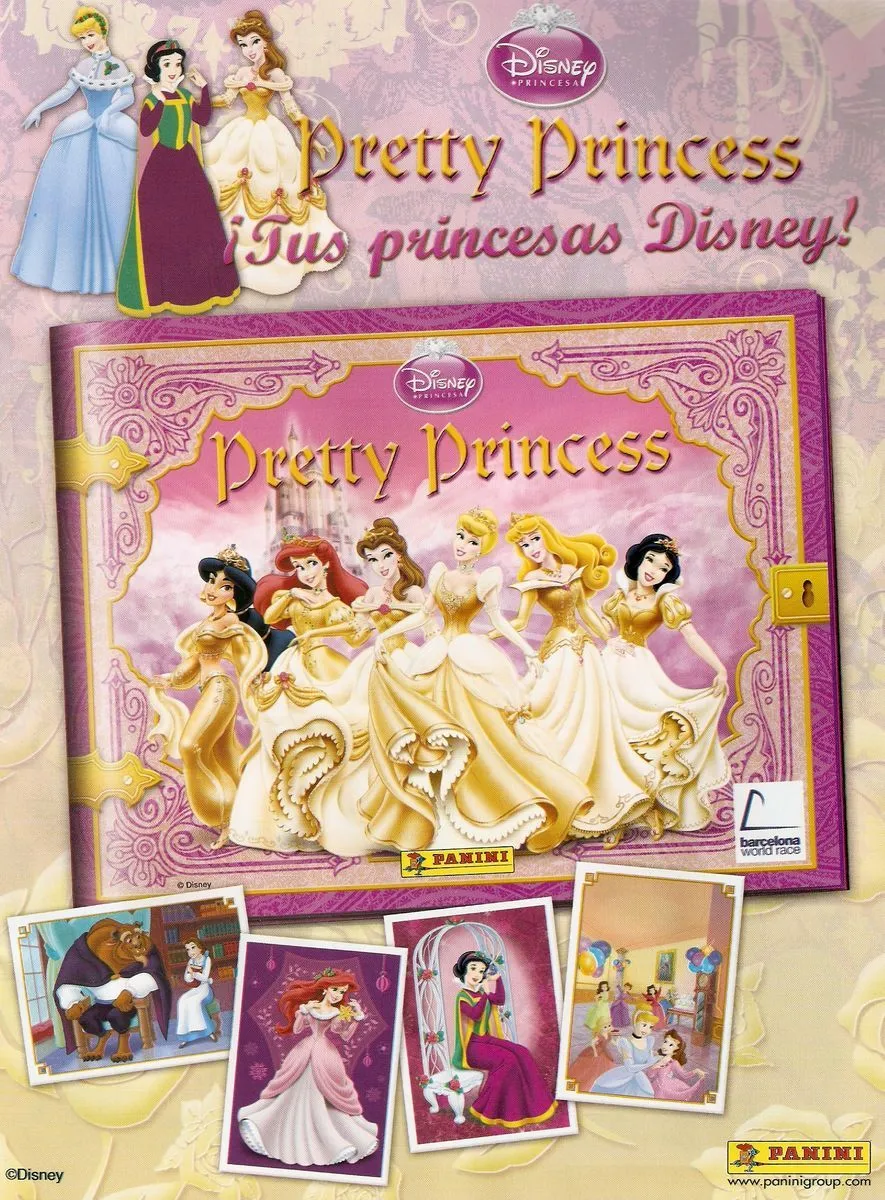 Princesas Disney Invitación al Castillo – Cromos Panini