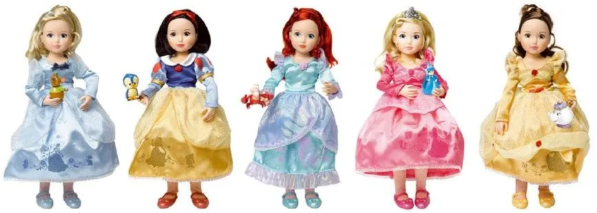 Consigue una de las cinco princesas Disney de Zapf Creation ...