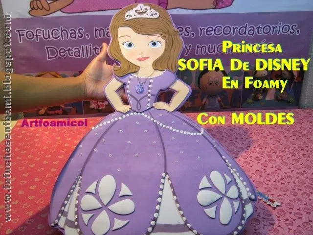 Como hacer las princesas en foami - Imagui