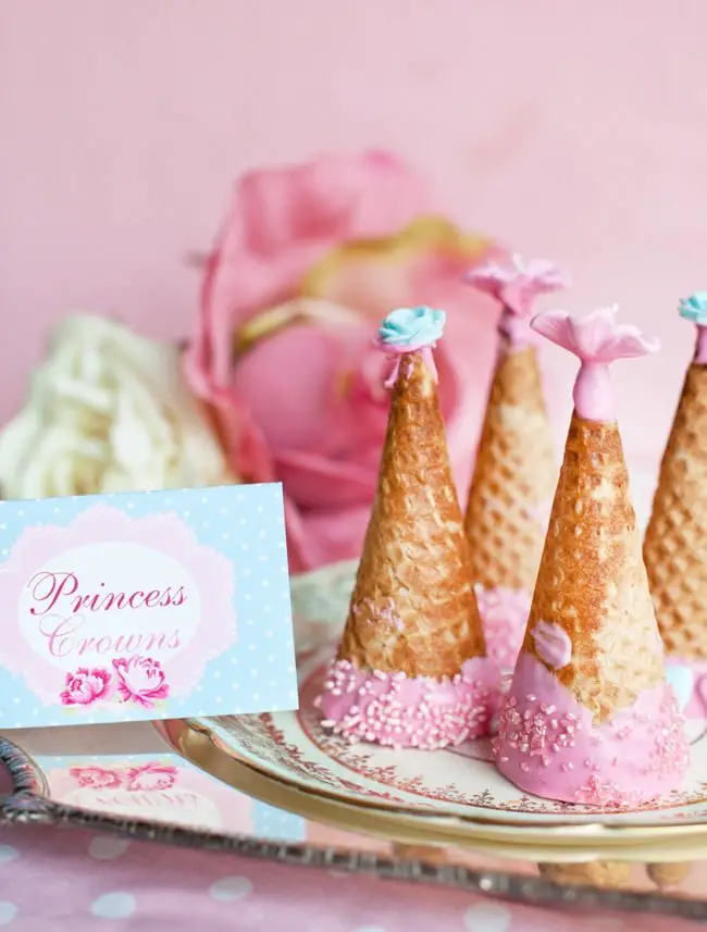 Princess Baby Shower Ideas - Pink Ducky