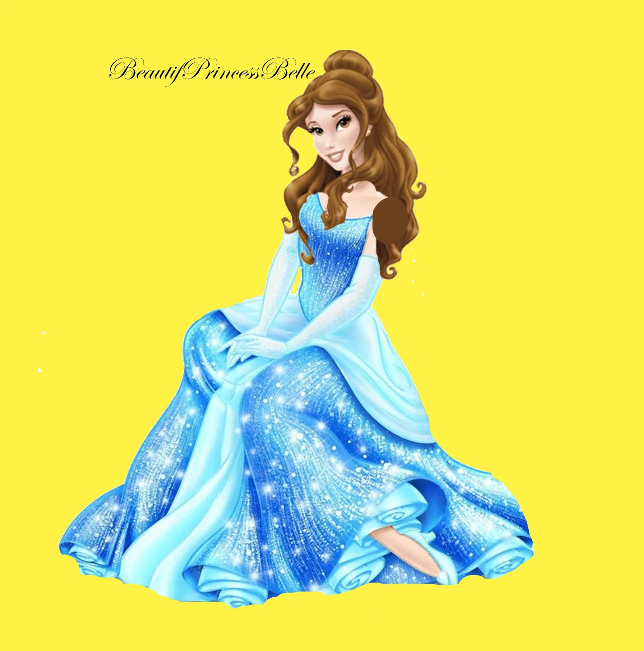 Princess Belle In Cinderella's Dress by BeautifPrincessBelle on ...