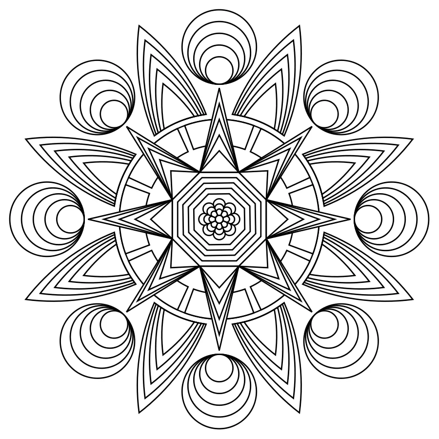 Print Mandala Coloring Pages | Mandala coloring pages, Pattern coloring  pages, Mandala coloring