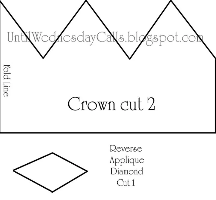 Printable Crown Pattern Image Search Results | Crown template, Felt crown,  Crown pattern