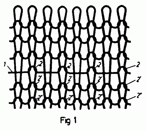 Procedimiento para fabricacion de un tejido de punto desmallable ...