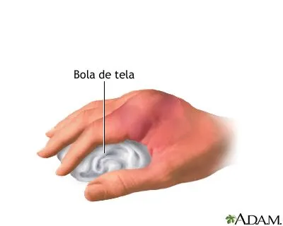 Procedimiento para hacer una férula de mano - Serie: MedlinePlus ...