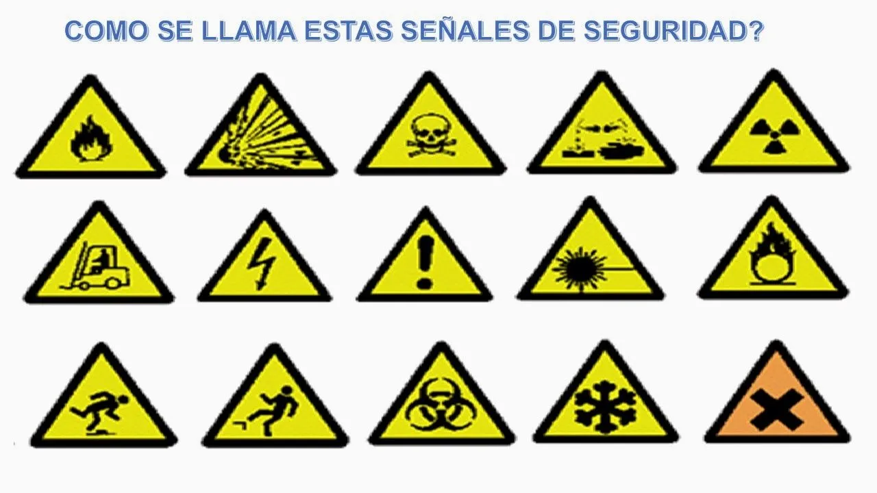 PRODUCCIÓN Y SEGURIDAD INDUSTRIAL: Conoces estas señales de seguridad?