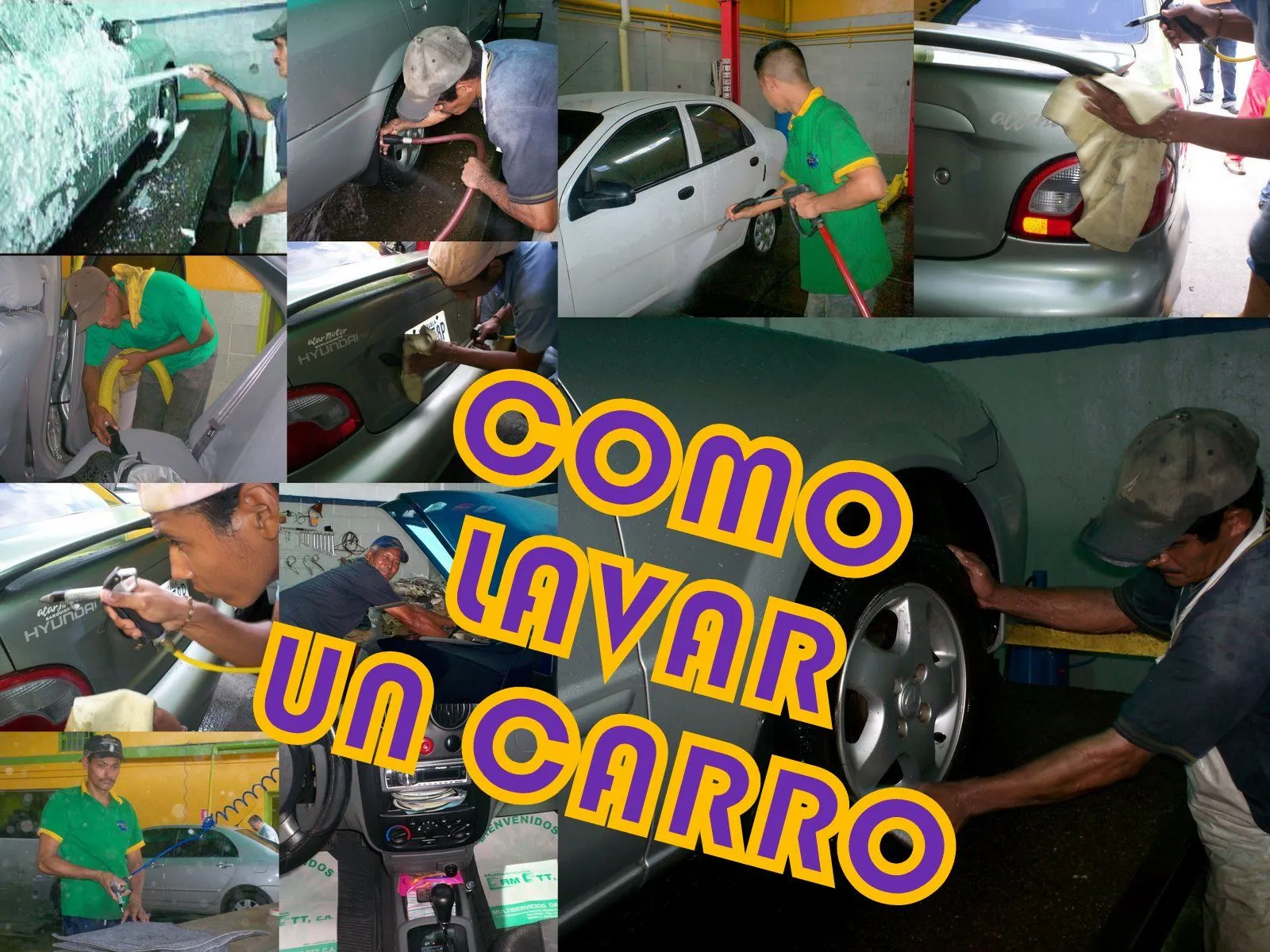 PRODUCTOS PARA AUTOLAVADOS: Como Lavar un Carro