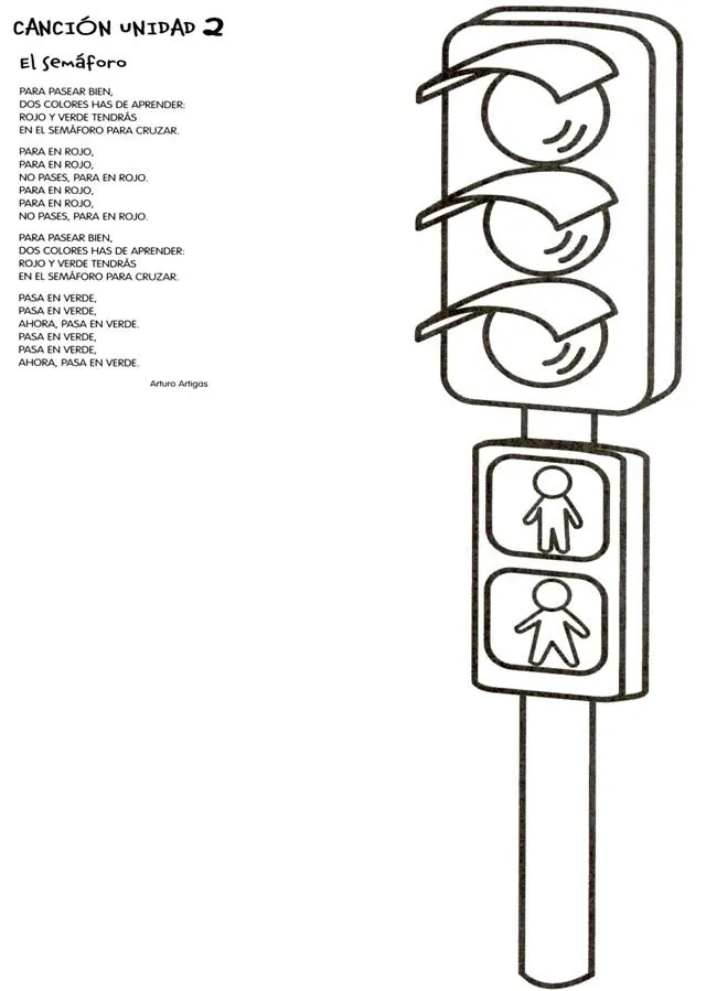 Profe Rafa de Infantil: Canción UD 2 : El Semáforo