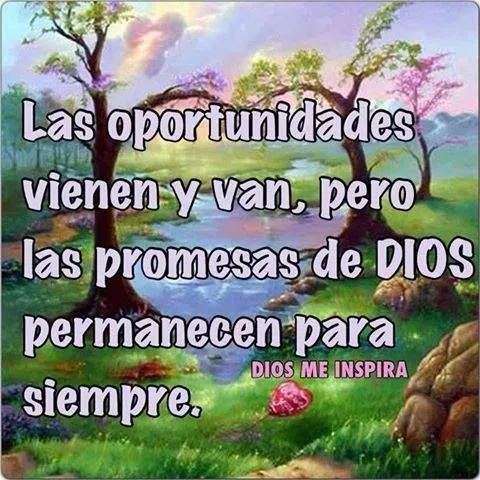 Todas las promesas de Dios son en El sí y amen | Biblia | Pinterest