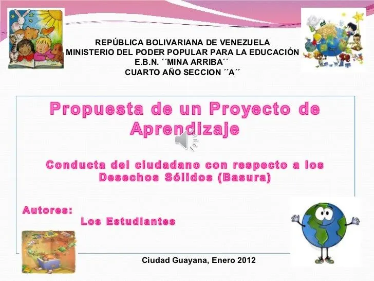 Propuesta Definitiva del Modelo Proyecto de Aprendizaje