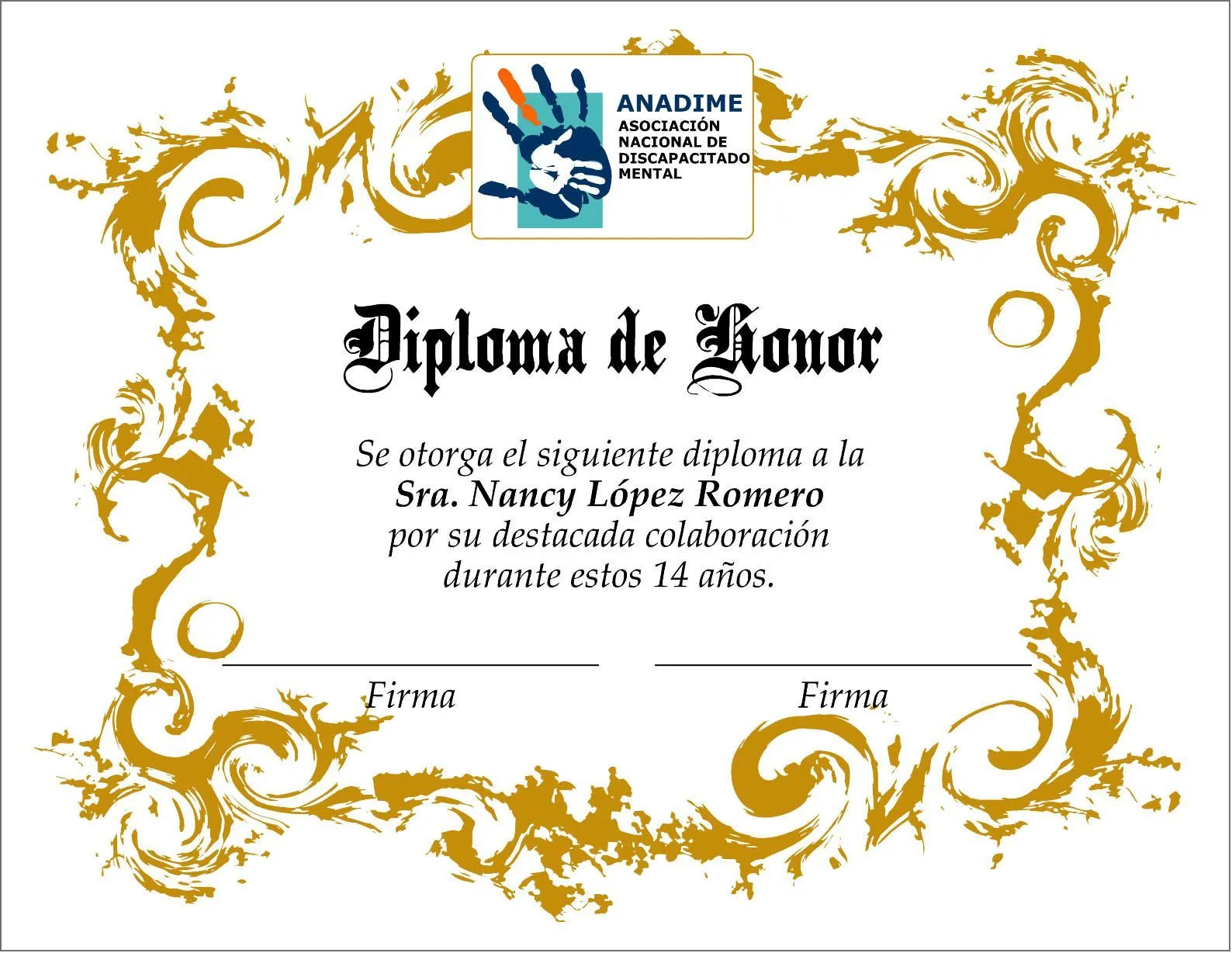 PROPUESTAS DE DISEÑO PARA DIPLOMAS "ANADIME" - Imprenta Publicamos ...