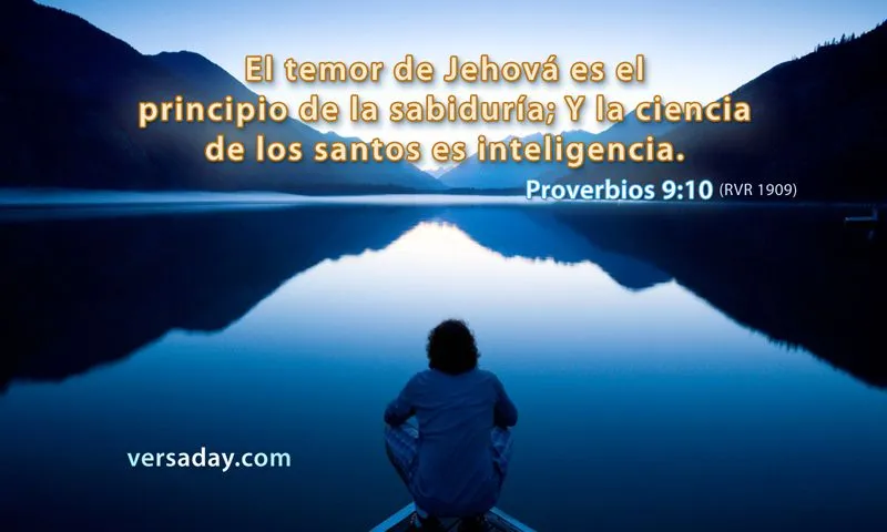 Proverbios 9:10 - Versiculo para Noviembre 20