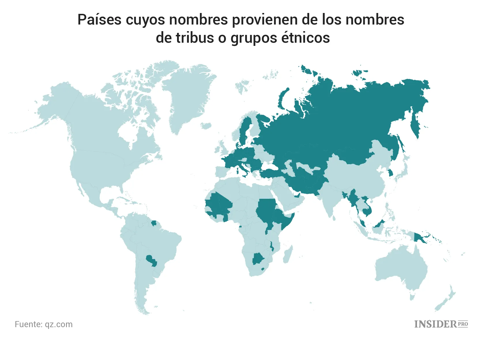 De dónde provienen los nombres de los países? | Análisis | ihodl.com