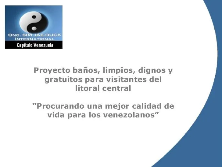 Proyecto Baños Limpios