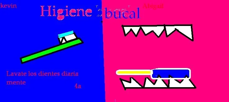 Proyecto, La salud y la pirámide alimenticia: CARTELES EN PAINT 4 "