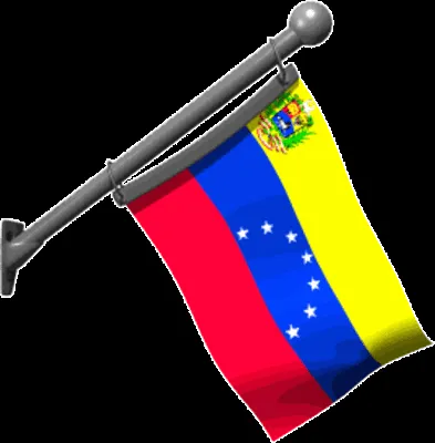 PSD Detail | Bandera de Venezuela con Asta | Official PSDs