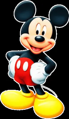 PSD Detail | Mickey Mouse(Retouched) | Official PSDs