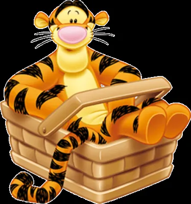 PSD Detail | Winnie The Pooh - Tiger | Official PSDs