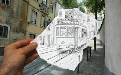 Publicity 21: Ben Heine - The Pencil vs. Camera