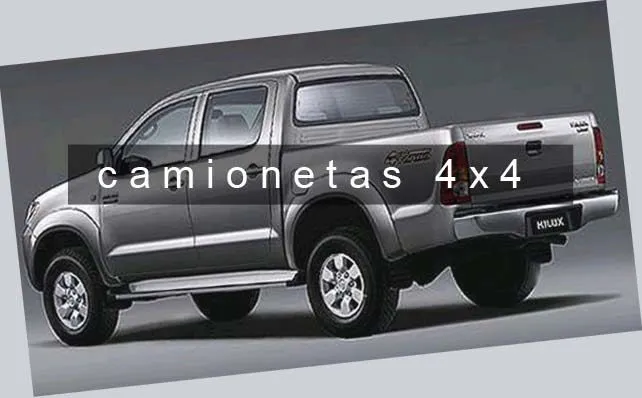 Publicity: Camionetas 4x4- Doble cabina