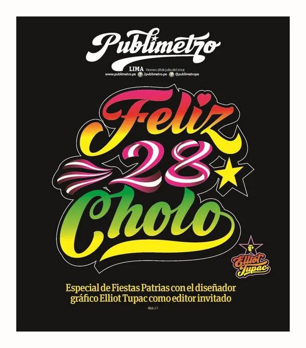 Publimetro Perú on Twitter: "Feliz 28 cholo, un especial de ...