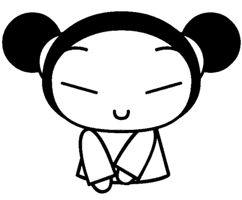 Pucca - Dibujos para imprimir y colorear