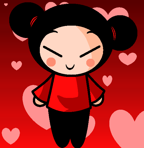 Pucca, Garu, Ching, and Abyo by viannilla on deviantART