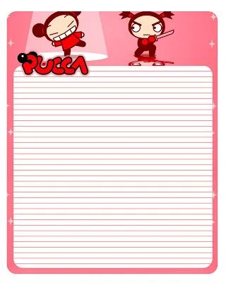 TODO SOBRE PUCCA: OTROS DOS MODELOS DE CARTAS PARA ESCRIBIR TODOS TUS ...