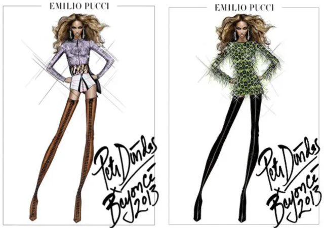 Pucci revela el vestuario de Beyoncé - elEconomista.es