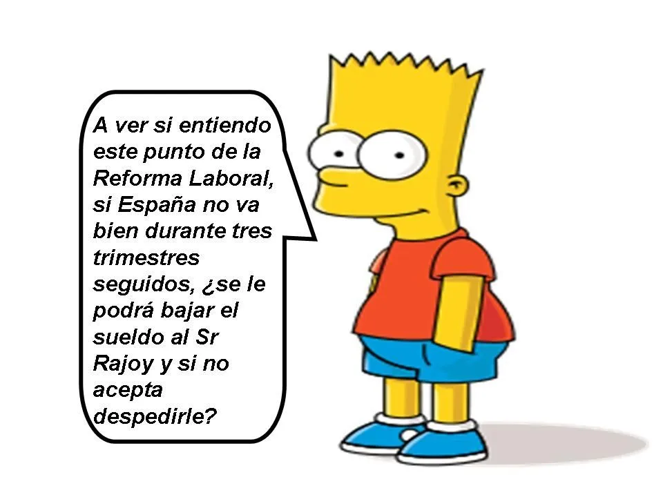 NUESTRO PUEBLO: Bart Simpson pregunta