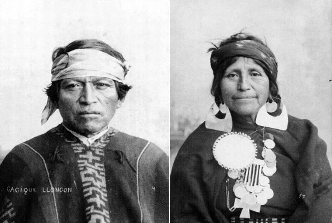 el pueblo mapuche: Aspecto fisico de los mapuches