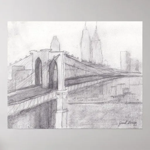 Puente de Brooklyn Impresiones de Zazzle.