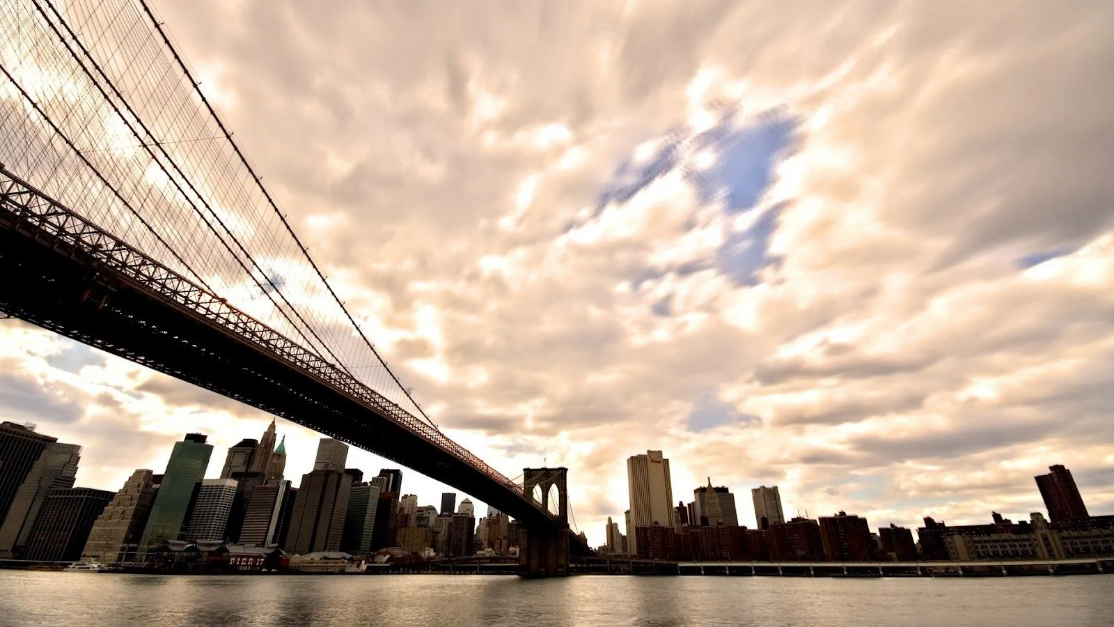 Puente de Brooklyn NYC - 02 - Fondos de Pantalla HD - Wallpapers HD