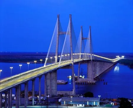 Puentes colgantes y atirantados: PUENTES DEL MUNDO
