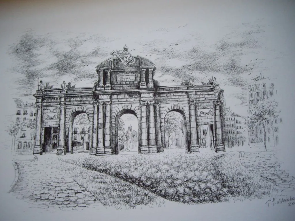 puerta de alcala alicia ortiz villalobos - Artelista.