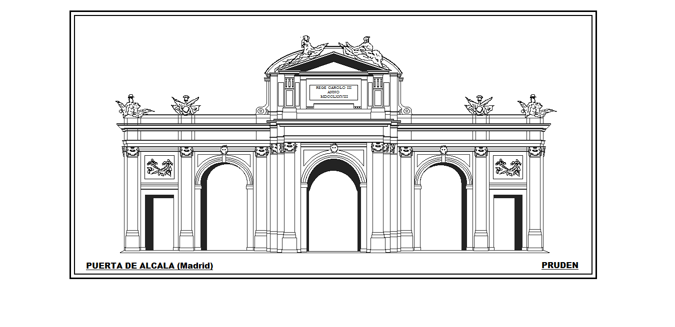 Puerta de Alcalá (Madrid) | Mis dibujos