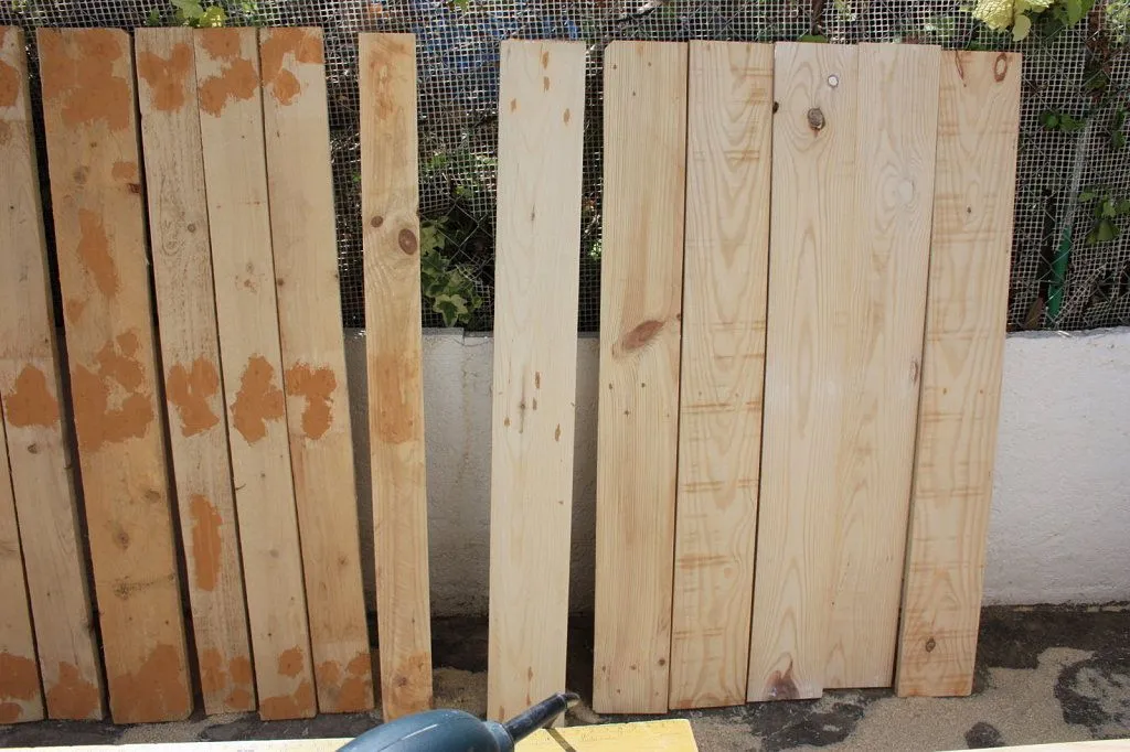 Puerta rustica a partir de madera de palet | Hacer bricolaje es ...