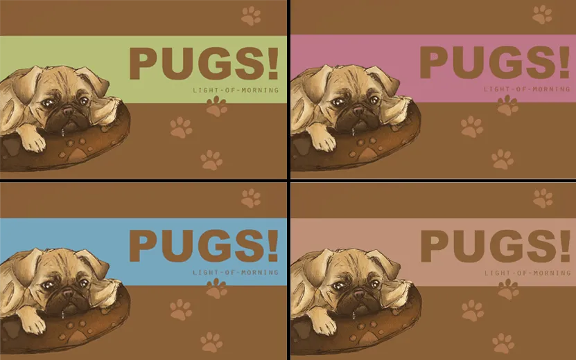 Pugs! wallpaper by light-of-morning on deviantART