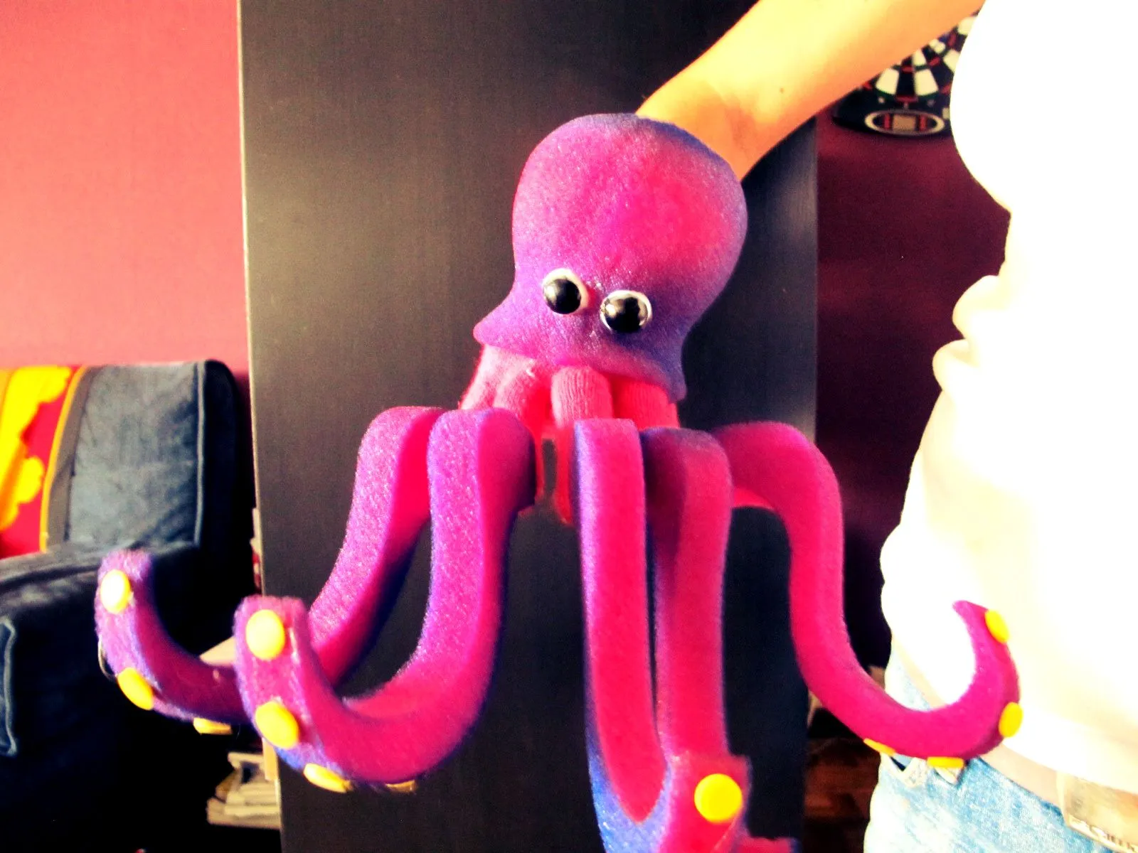 Pulpo de goma eva - Imagui