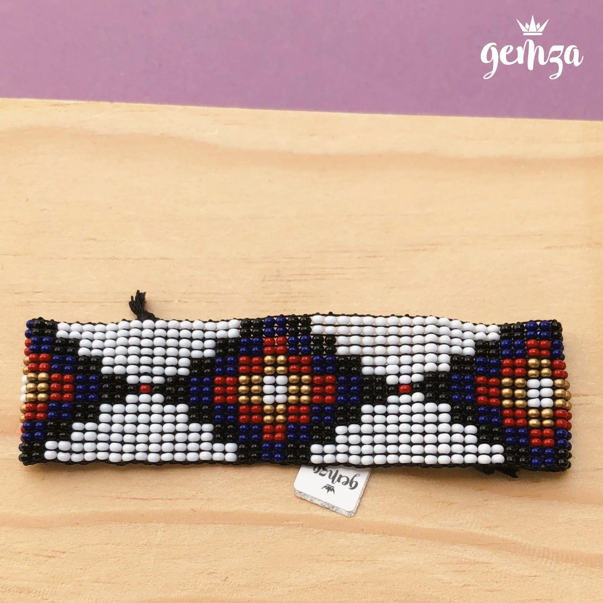 Pulsera De Chaquira Blanca – Gemza Joyas