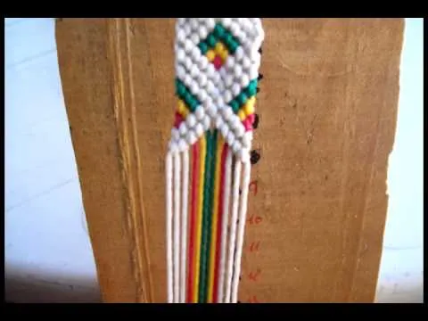 pulsera de macrame parte 2 - YouTube